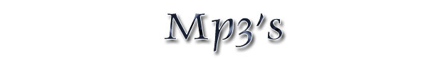MP3's